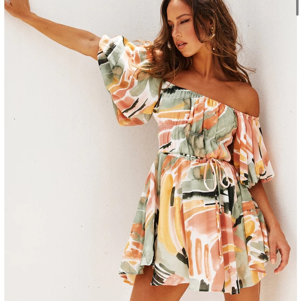 Sage and page mini dress
